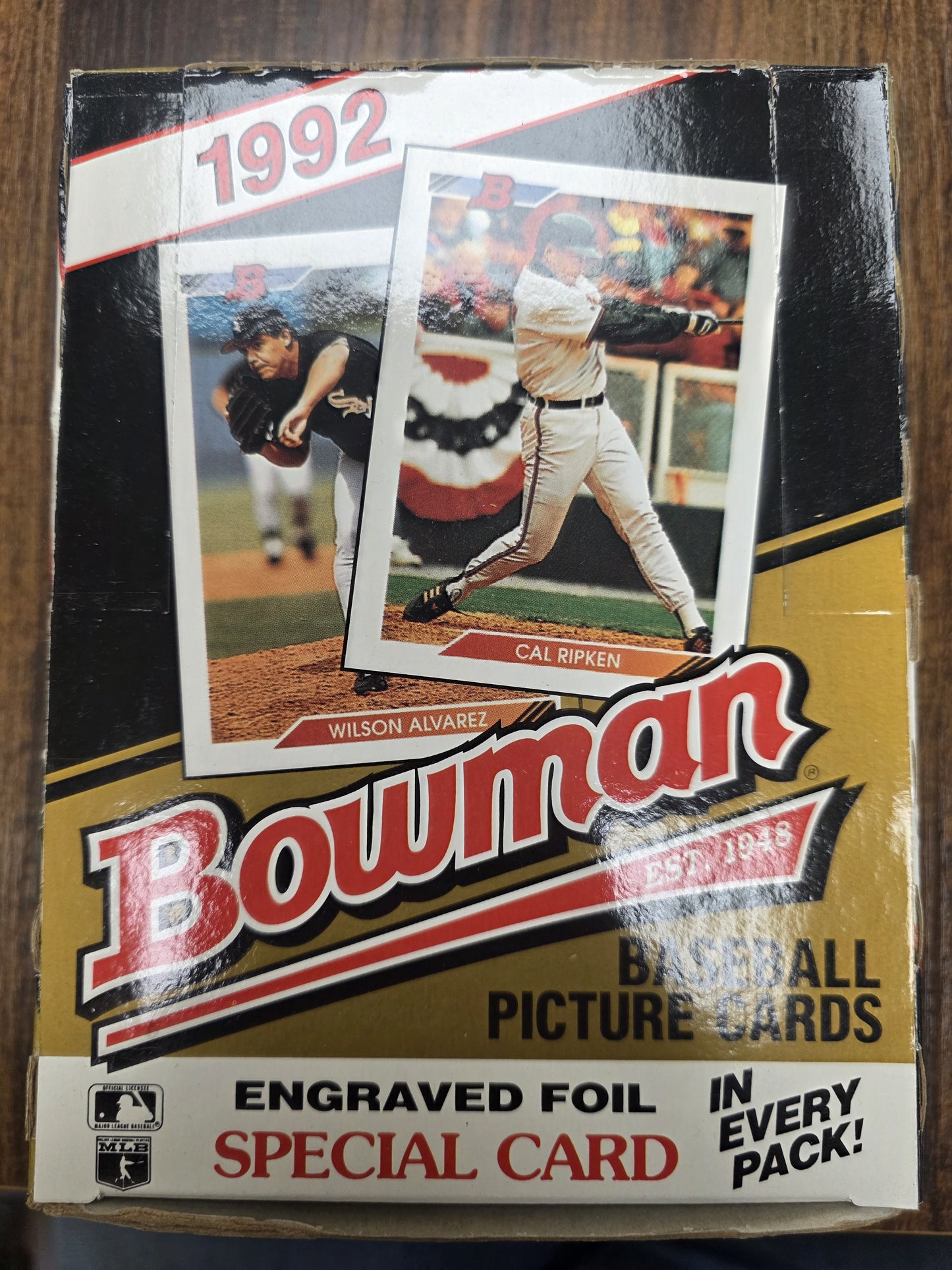 1992 Bowman Baseball Unopened Box