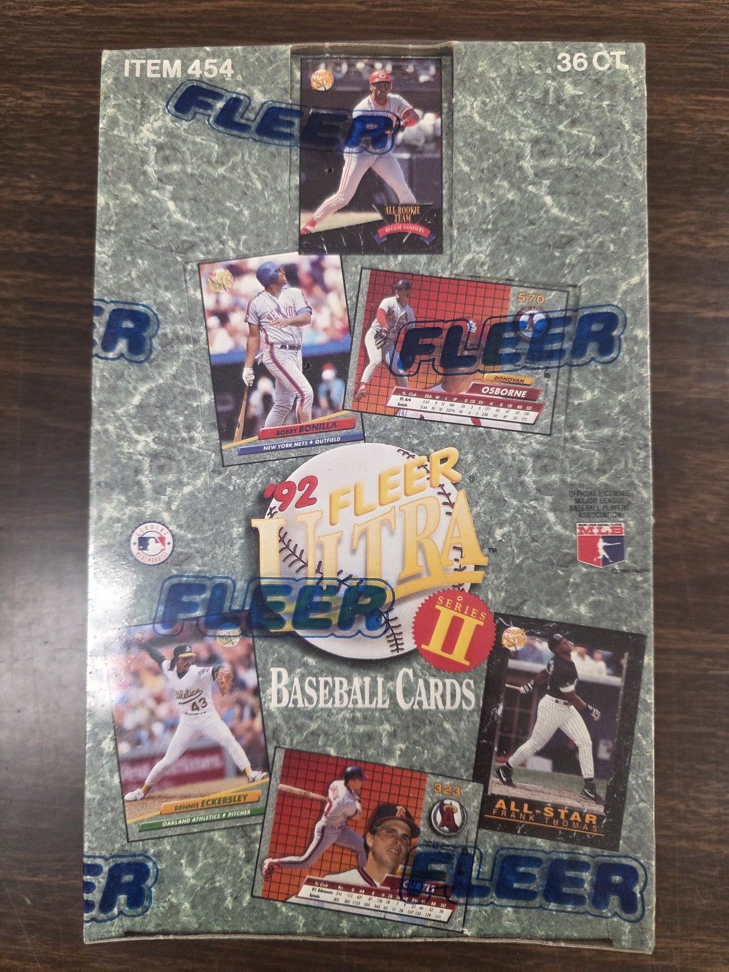 1992 Fleer Ultra Baseball Series 2 Box