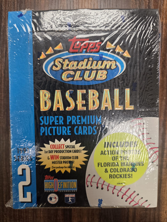 1993 Stadium Club Series 2 Baseball Box