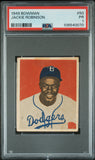 Jackie Robinson 1949 Bowman #50 PSA 1 Poor