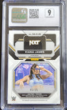 Kiana James 2023 Prizm WWE Sensational Signatures Mojo #5/25 CGC 10 Auto 9