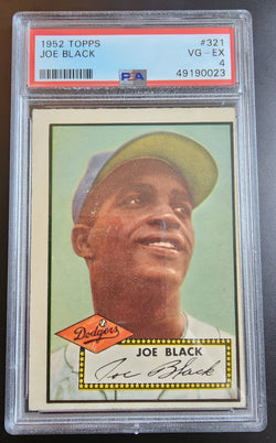 Joe Black 1952 Topps #321 PSA 4