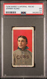 Johnny Kling 1909-11 T206 Sweet Caporal 150/30 PSA 1.5 Fair