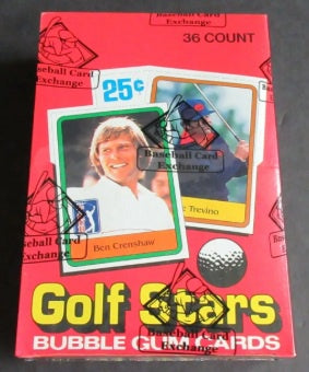 1981 Donruss Golf Wax Box BBCE Wrapped