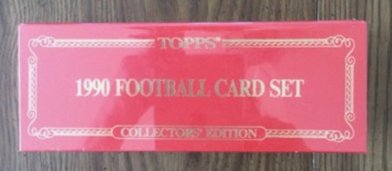 1990 Topps Tiffany Football Factory Set