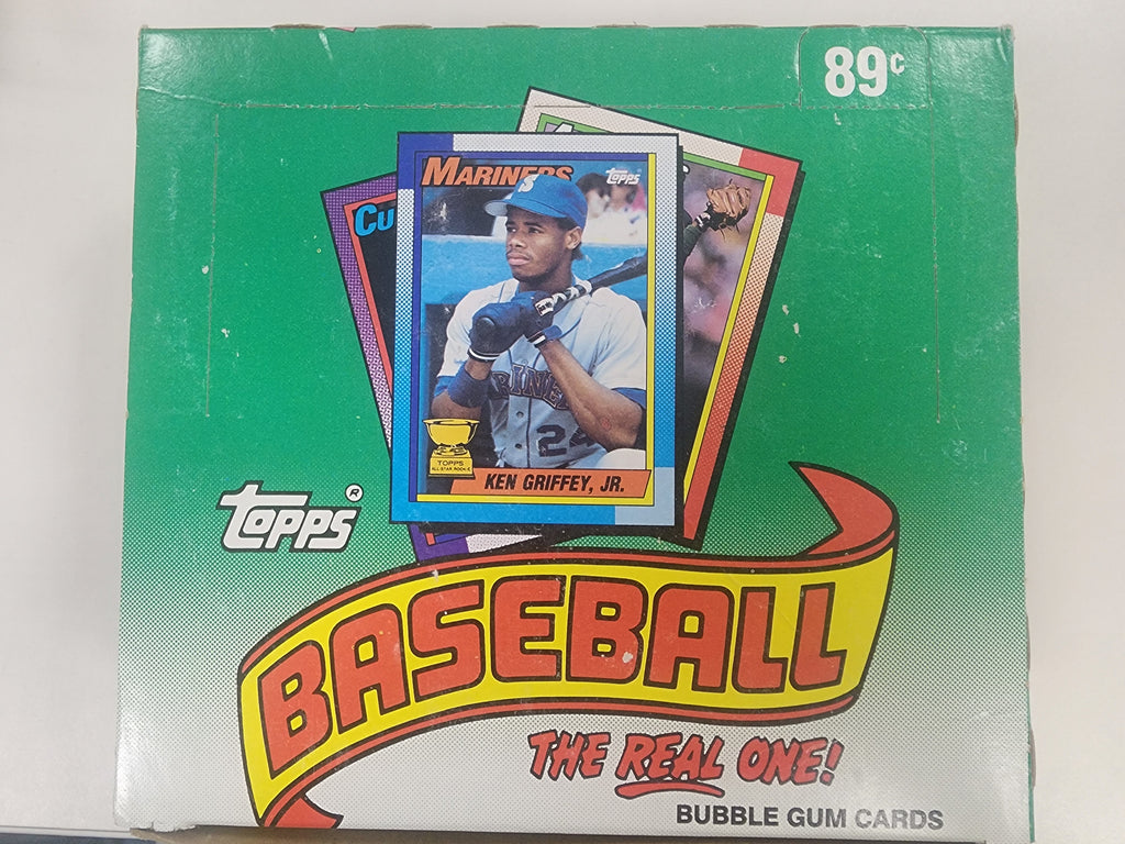 1990 Topps Baseball Cello Box – Three Stars Sportscards