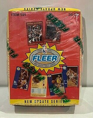 1991-92 Fleer Basketball Box Update Series