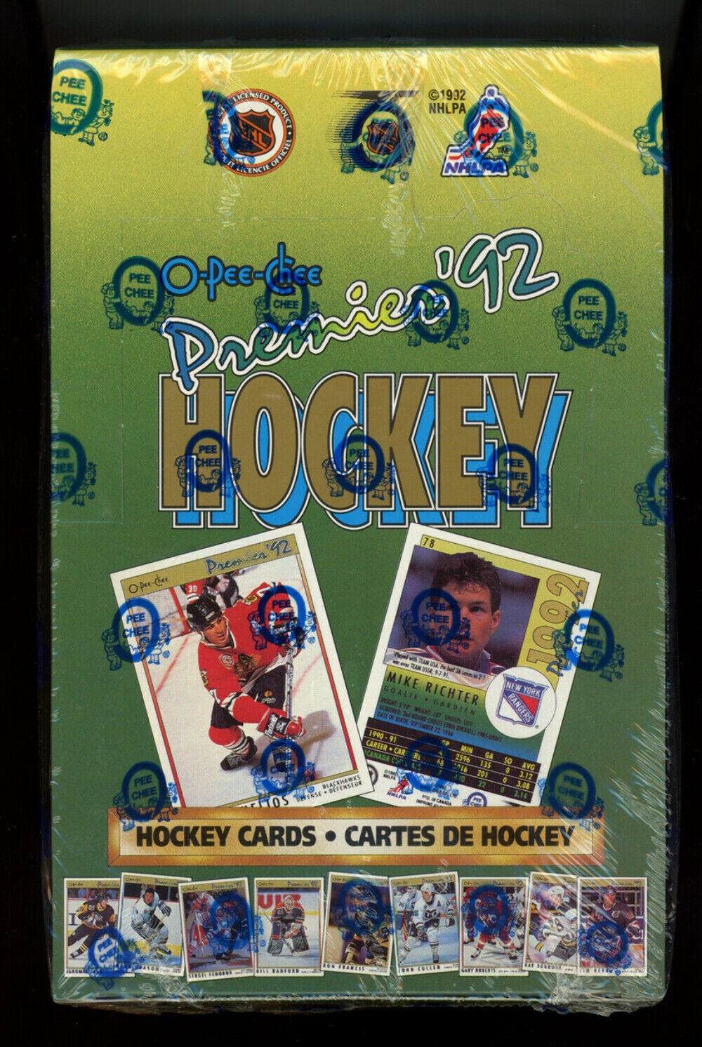 1991-92 O-Pee-Chee OPC Premier Hockey Box