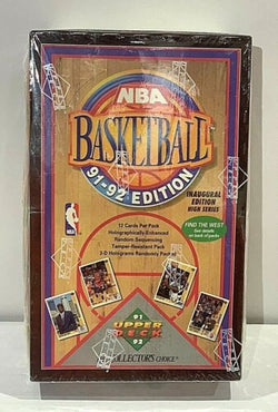 1991-92 Upper Deck High Number Basketball Box