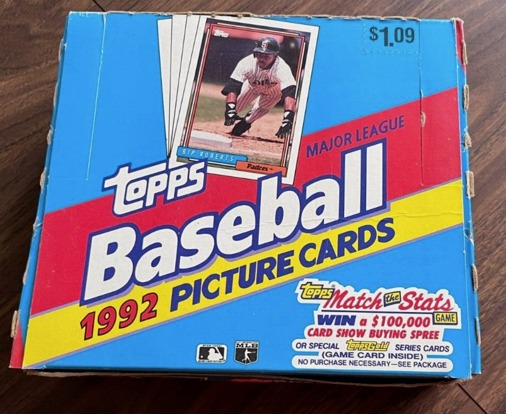 1992 Topps Baseball Cello Box – Three Stars Sportscards