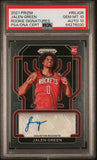 Jalen Green 2021 Prizm Rookie Autographs PSA 10 Auto 10