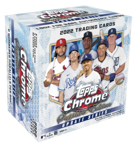 2022 Topps Chrome Update Baseball Sapphire Hobby Box