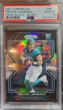 Trevor Lawrence 2021 Prizm Black Silver PSA 10 Gem Mint