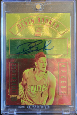 Devin Booker 2016 Panini Grand Reserve Difference Makers Auto #64/75