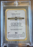 Byron Buxton 2022 Topps Five Star Byron Buxton Platinum 1/1 Auto