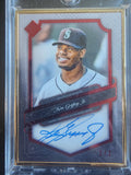 Ken Griffey Jr. 2021 Topps Transcendent Framed Red Auto 1/1