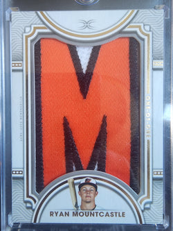 Ryan Mountcastle 2022 Topps Definitive Nameplate M Patch #1/1