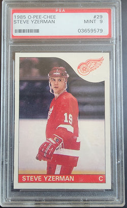 Steve Yzerman 1985 O-Pee-Chee #29 PSA 9 Mint