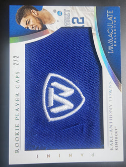 Karl-Anthony Towns 2015 Panini Immaculate Collegiate Rookie Player Caps #2/2