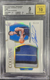 Jalen Suggs 2021 Panini National Treasures Colossal Patch Auto #7/25 BGS 9 Auto 10