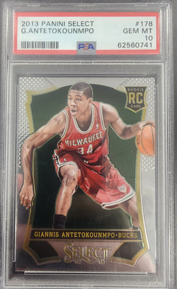 Giannis Antetokounmpo 2013 Select #178 PSA 10 Gem Mint