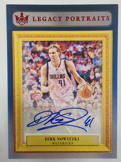 Dirk Nowitzki 2021 Court Kings Legacy Portraits Auto #31/49