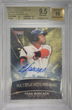 Yoan Moncada 2016 Bowmans Best Stat Lines Superfractor Auto 1/1 BGS 9.5 Auto 10