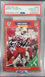 Barry Sanders 1989 Pro Set #494 PSA 10 Auto 10