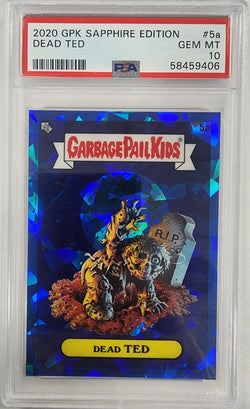 Dead Ted 2020 Topps Garbage Pail Kids Sapphire #5a PSA 10 Gem Mint 9406