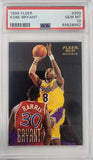 Kobe Bryant 1996 Fleer #203 PSA 10 Gem Mint