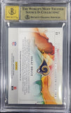 Isaac Bruce 2023 Panini Impeccable Illustrious Ink #15/49 BGS 9.5 Gem Mint