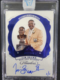 Tim Brown 2018 Panini Flawless 1/1 Honors Buyback Auto