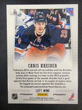 Chris Kreider 2012 Panini Prizm Silver Auto