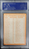 Sandy Koufax + Don Drysdale + Maloney 1964 Topps Leaders #5 PSA 7 Near Mint