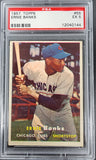 Ernie Banks 1957 Topps #55 PSA 5 EX