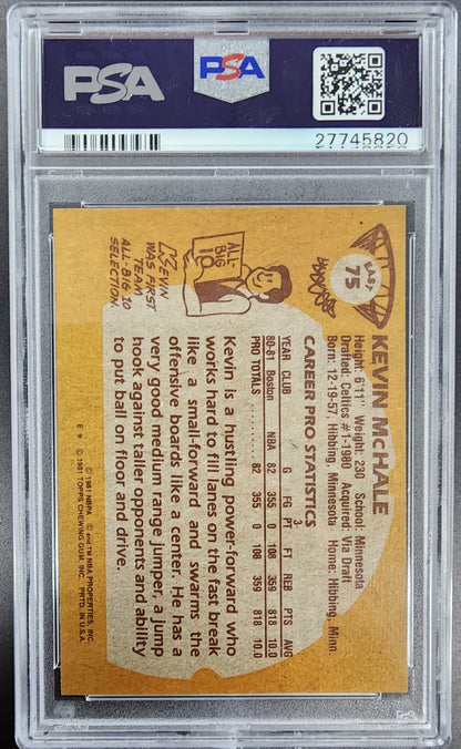 Kevin McHale 1981 Topps #75 PSA 9 Mint