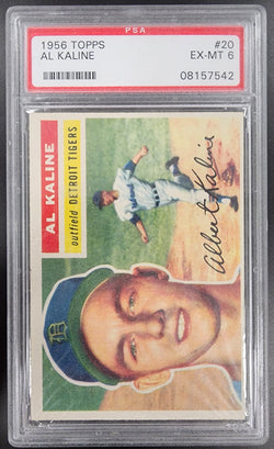 Al Kaline 1956 Topps #20 PSA 6 EX-MINT