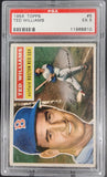 Ted Williams 1956 Topps #5 PSA 5 EX