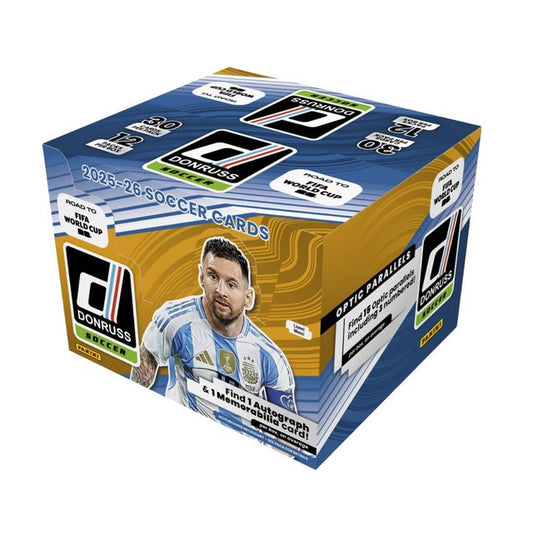 2025-26 Panini Donruss Road to FIFA World Cup Soccer Hobby Box