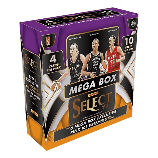 2025 Panini Select WNBA Basketball Retail Mega Box