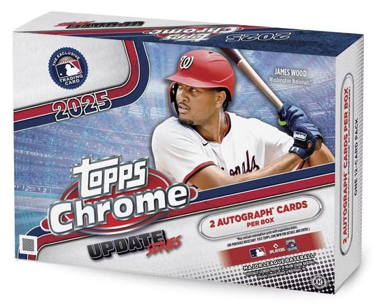 2025 Topps Chrome Update Series Baseball Breakers Delight