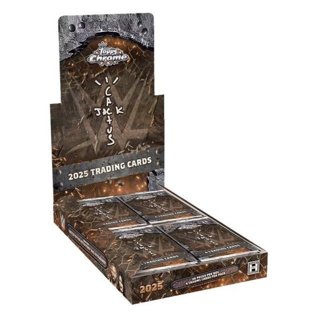 2025 Topps Chrome WWE x Cactus Jack Hobby Box
