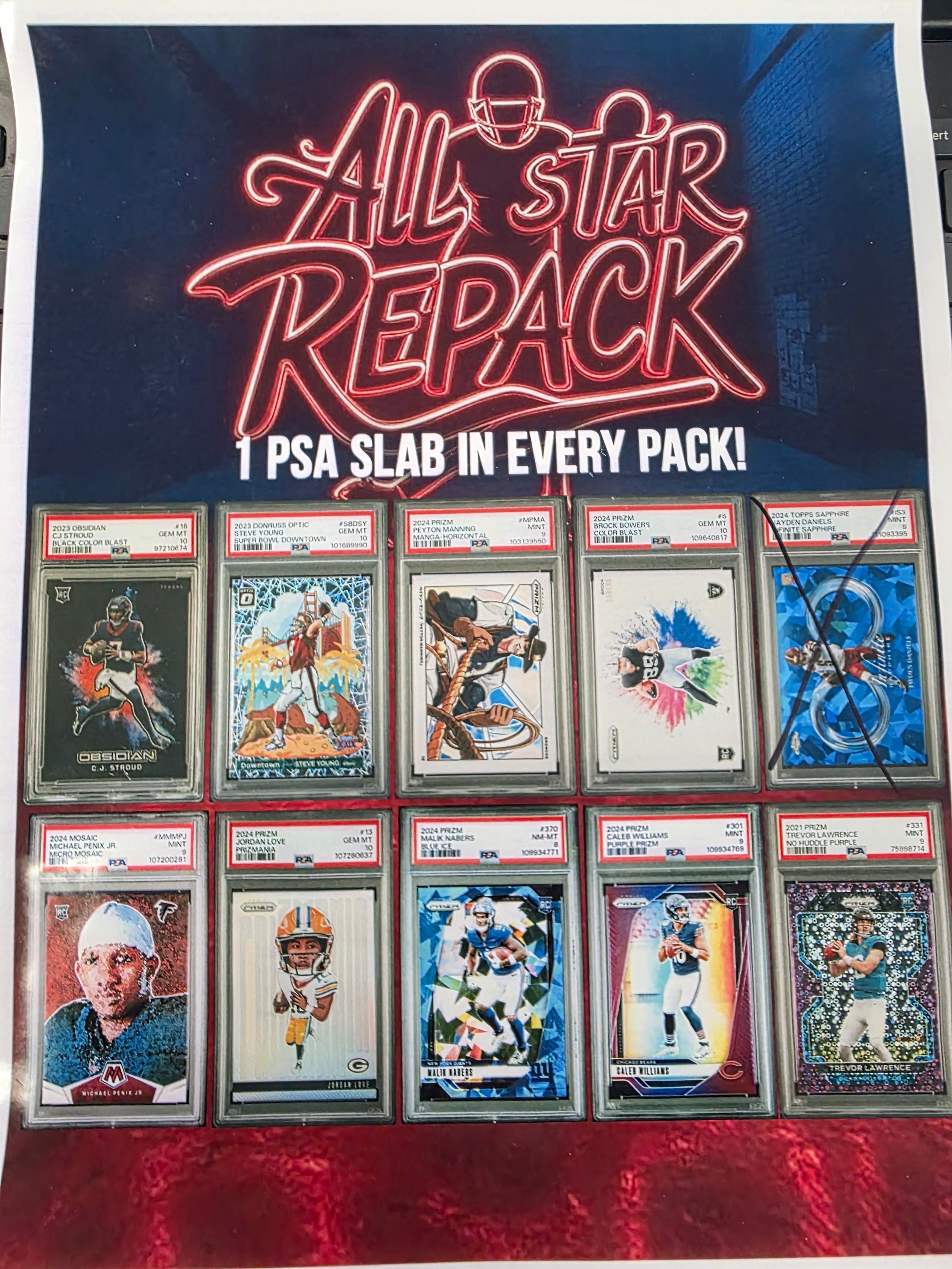 All Star Repack – Three Stars Sportscards