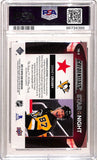 Sidney Crosby 2021 Upper Deck Credentials 1st Star Auto #4/5 PSA 8 Nm-Mint