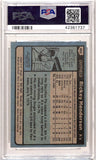 Rickey Henderson 1980 Topps Rookie #482 PSA 8 Nm-Mint 1737
