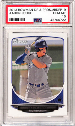 Aaron Judge 2013 Bowman Draft #BDPP19 PSA 10 Gem Mint 6722