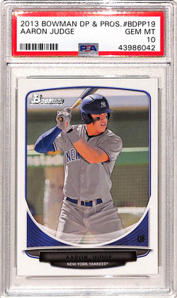 Aaron Judge 2013 Bowman Draft #BDPP19 PSA 10 Gem Mint 6042