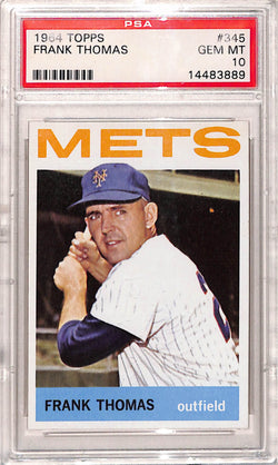 Frank Thomas 1964 Topps #345 PSA 10 Gem Mint