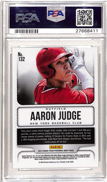 Aaron Judge 2013 Panini Prizm Draft #132 PSA 10 Gem Mint