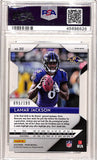 Lamar Jackson 2018 Panini Prizm Light Blue Die-Cut #99/199 PSA 10 Gem Mint